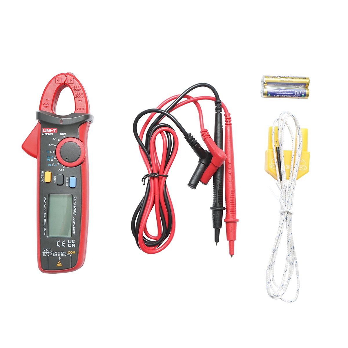 Cleste ampermetric, clampmetru digital UT201D UNI-T